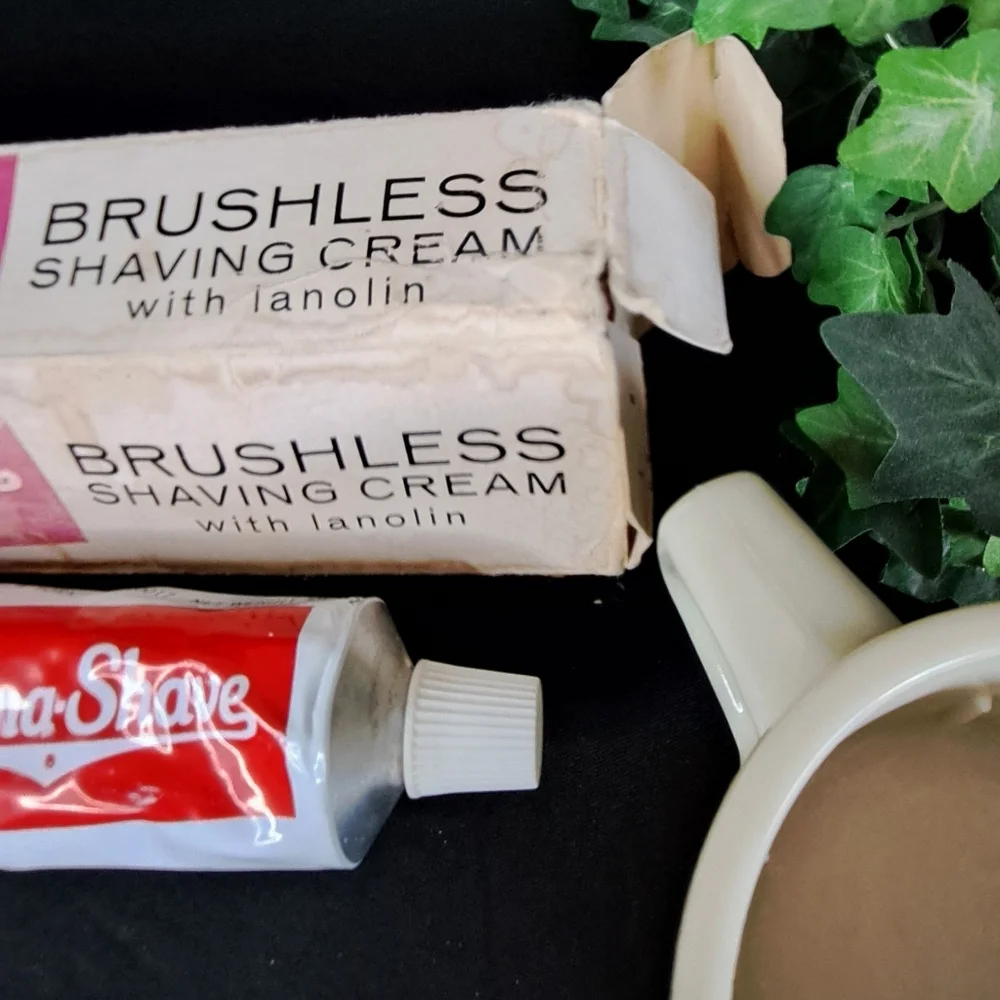 Burma-Shave And Old Spice Shaving Combo